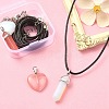 DIY Stone Pendant Necklace Making Kit DIY-YW0007-15-5