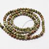 Natural Rhyolite Jasper Beads Strands G-N0183-01-3mm-2