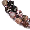 Natural Rhodonite Beads Strands G-B125-O07-01-4