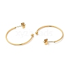 304 Stainless Steel Stud Earring X-EJEW-H134-02B-G-2