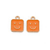 Alloy Enamel Charms ENAM-T016-13I-RS-2