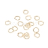 Brass Twisted Open Jump Rings X-KK-WH0060-02B-G-3