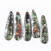 Synthetic Regalite/Imperial Jasper/Sea Sediment Jasper Pendants G-S366-006C-1