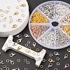 160Pcs 4 Color Zinc Alloy Lobster Claw Clasps DIY-YW0005-54-5