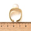 Natural Pearl Finger Rings RJEW-P113-21G-5