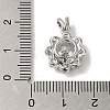 Micro Pave Cubic Zirconia Pendants KK-S351-01P-03-3