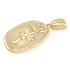 Rack Plating Brass Pendants KK-R165-04G-2