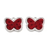 Brass Micro Pave Cubic Zirconia Pendants KK-C158-03D-P-1
