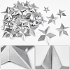 Gorgecraft 100Pcs 5 Styles  Iron Display Decorations IFIN-GF0001-37-5