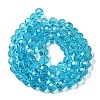 Transparent Glass Beads EGLA-A035-T10mm-D08-3