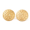 Ion Plating(IP) 304 Stainless Steel Stud Earrings for Women EJEW-L272-028G-02-1