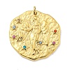 Real 18K Gold Plated PVD Vacuum Plating 304 Stainless Steel Pendants STAS-L278-003G-06-1