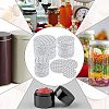  150Pcs 3 Style Flat Round Foam Lid Liners DIY-NB0006-76-6