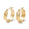 304 Stainless Steel Wide Chunky Hoop Earrings for Women EJEW-P197-04G-1