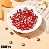 200Pcs Transparent Acrylic Beads TACR-YW0002-08B-1