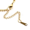 304 Stainless Steel Pendant Necklaces NJEW-P306-05G-3