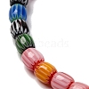 Handmade Lampwork Beads Strands LAMP-K041-01A-03-4