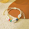 Bohemian Shell Braided Beaded Bracelets MO6644-10-1