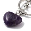 Natural Amethyst Keychain KEYC-M022-04C-3