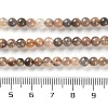 Natural Black Sunstone Beads Strands G-U009-A01-01-5