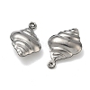 304 Stainless Steel Pendants STAS-P433-14D-P-2