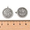 Tibetan Style Alloy Pendants FIND-C043-068AS-3