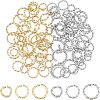 Unicraftale 90Pcs 6 Styles 304 Stainless Steel Jump Rings STAS-UN0038-42-1