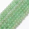 Natural Green Aventurine Beads Strands G-N0202-02-3mm-1