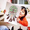 Plastic Reusable Drawing Painting Stencils Templates DIY-WH0202-346-5