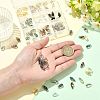 80Pcs 8 Colors Electroplate Transparent Glass Beads EGLA-FS0002-65-4