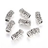 Hollow Tibetan Style Alloy Beads TIBEB-L004-046AS-1