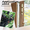 2Pcs 2 Styles Rattan & Iron Witch Bells Wind Chimes Door Hanging Pendant Decoration WICR-CN0001-01-5