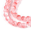 Baking Paint Glass Beads Strands DGLA-N015-4mm-03-3