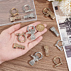 8 Sets 2 Colors Adjustable Alloy Screw Pin Shackle FIND-UN0003-72-4