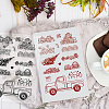 Custom PVC Plastic Clear Stamps DIY-WH0618-0139-6