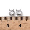 Brass Micro Pave Cubic Zirconia Slide Charms KK-F872-01P-3