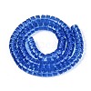 Transparent Glass Beads Strands GLAA-N026-4x8mm-T03-2