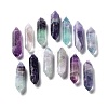 Natural Fluorite Double Terminal Pointed Pendants G-C007-02B-06-2