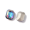 Glass Rhinestone Cabochons RGLA-L029-03B-BBLA-2