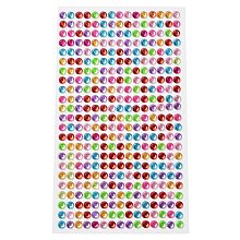 Self Adhesive Acrylic Rhinestone Stickers STIC-PW0012-01A