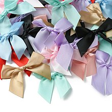 Polyester Satin Ornament Accessories DIY-YWC0002-01