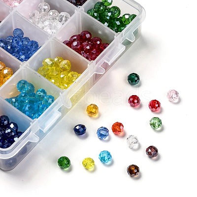 Electroplate Glass Beads EGLA-JP0002-02C-8mm-1
