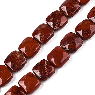 Natural Red Jasper Beads Strands G-T138-161-1