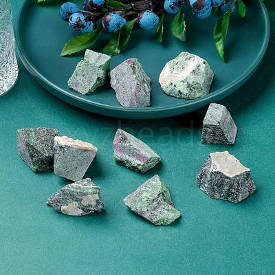 Rough Raw Natural Ruby in Zoisite Beads G-F710-02-1