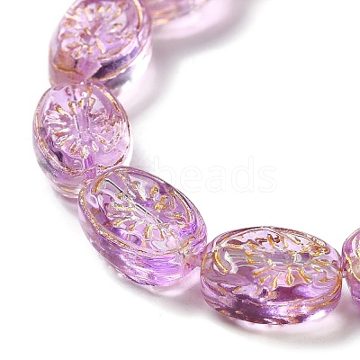 Transparent Glass Beads Strands GLAA-F114-05F-1
