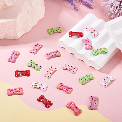 Iron Enamel Snap Hair Clips PHAR-TADJ0001-06A-1