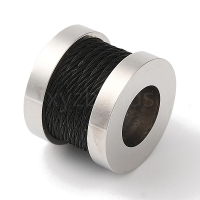 304 Stainless Steel Beads STAS-Z075-37EB-1