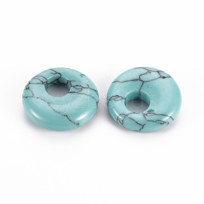 Synthetic Turquoise Pendants G-T122-67I-1