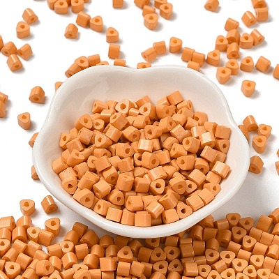 Baking Paint Glass Bead SEED-H002-K-D325-1