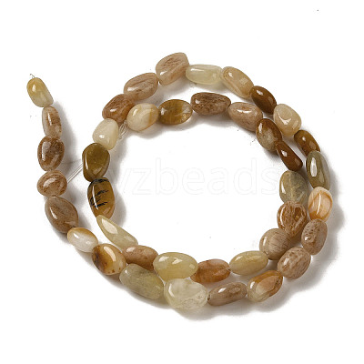 Natural Topaz Jade Beads Strands G-B078-B02-01-1